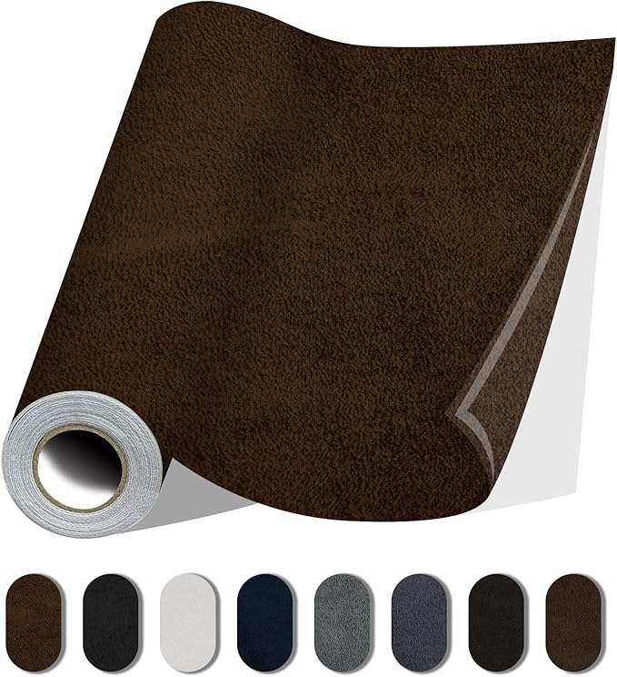 Fabric Repair Patches, Self-Adhesive Suede Patches Tape Durable, DIY Large by Lifeshoon