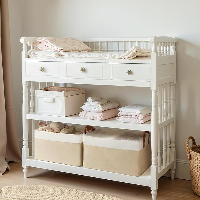 GRANNY SAYS Storage Baskets for Shelves, Closet Organizer Bins, Clothes Storage - Image 9