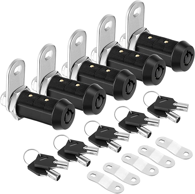 PTEROMY 5 Pack Cabinet Lock by PTEROMY