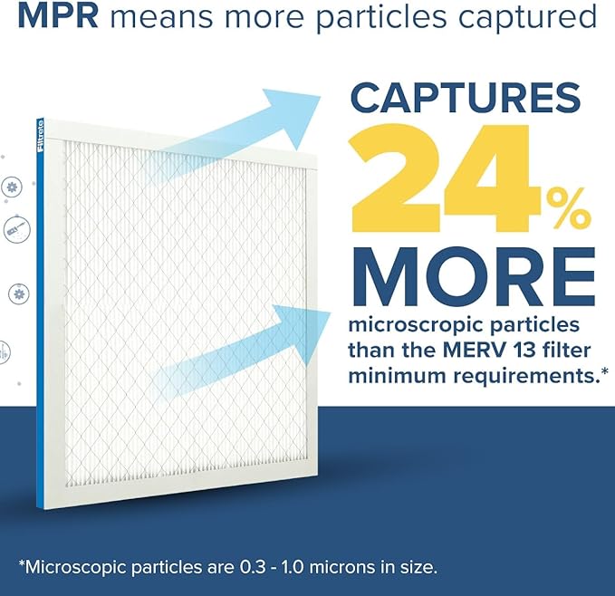 Filtrete 14x24x1 AC Furnace Air Filter, MERV 13, MPR 1900, Premium Allergen - Image 4