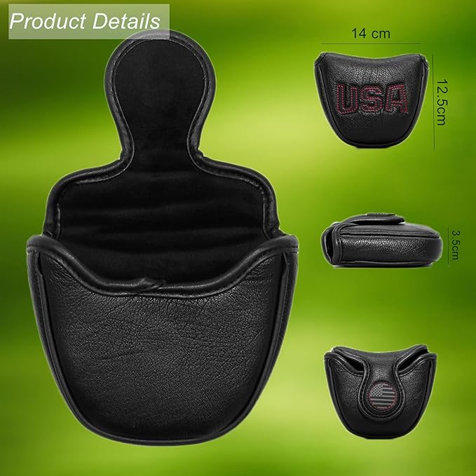 Golf Putter Cover, Putter Headcovers Golf Club Head Covers Putter Headcover - Image 4