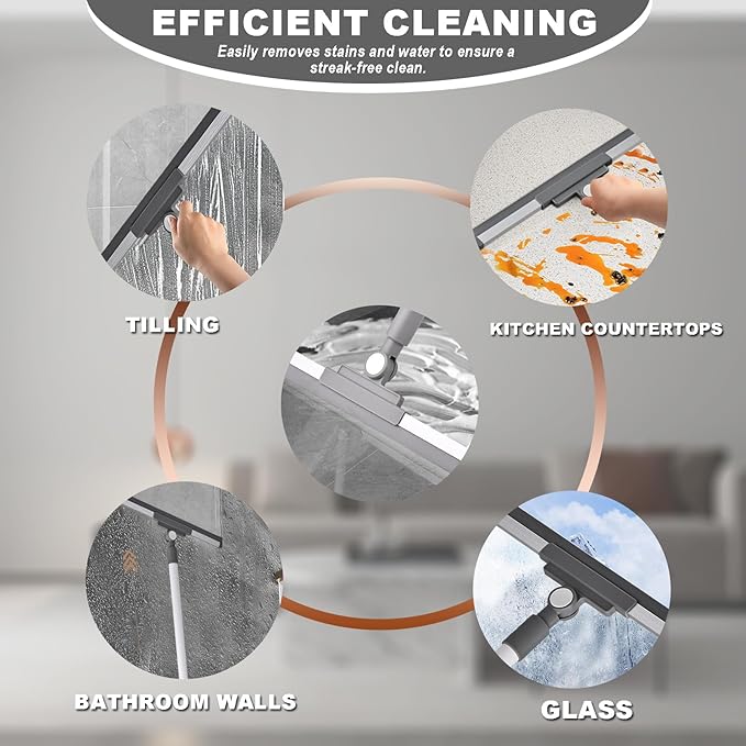 Squeegee Broom for Floor Shower Squeegee - Image 7