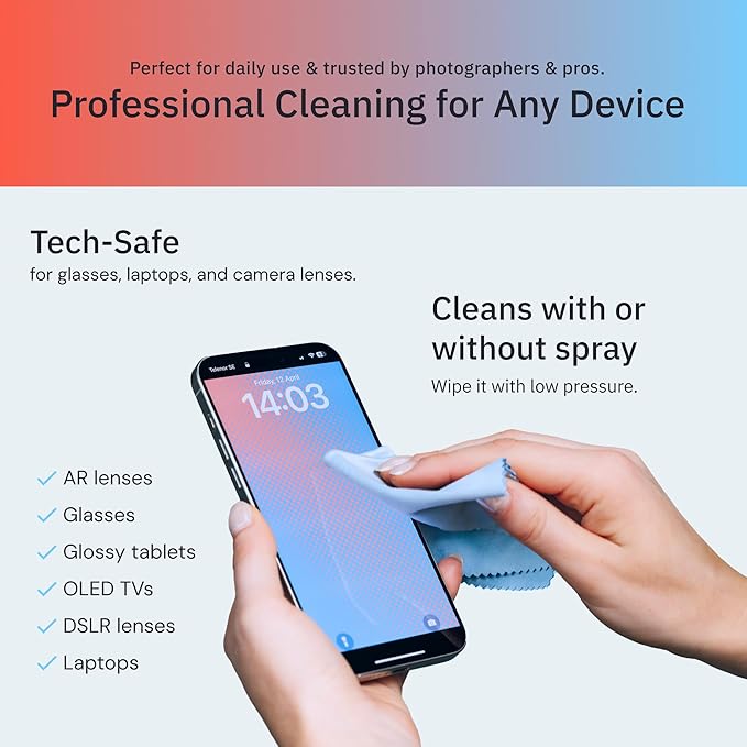 Elite Screens Microfiber Cleaning Cloth - Image 4