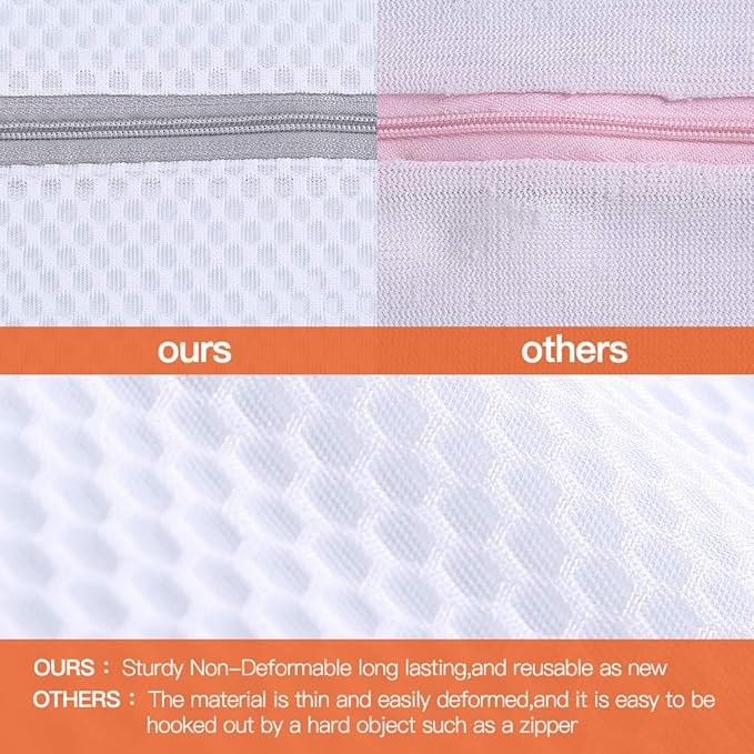 Kimmama Laundry Bags Mesh Wash Bag, Lingerie Bags - Image 4