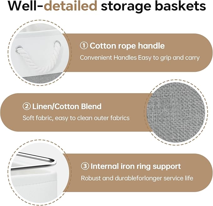 13x13 Inch Cube Storage Bins - Image 8