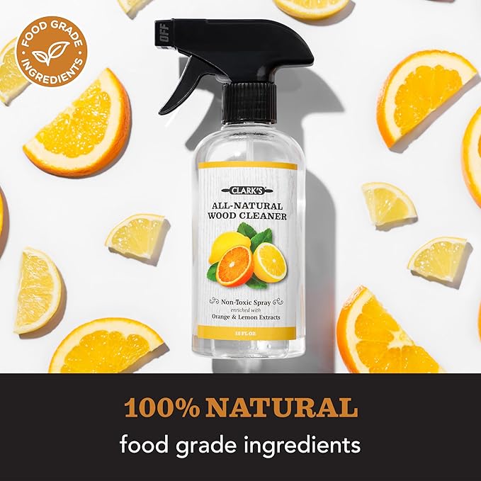 CLARK'S Natural Cutting Board Spray Cleaner, - Image 4