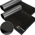 GORILLA GRIP Traffic Guard Door Mat, 2 Pack, Heavy Duty Waterproof Doormat by GorillaGrip