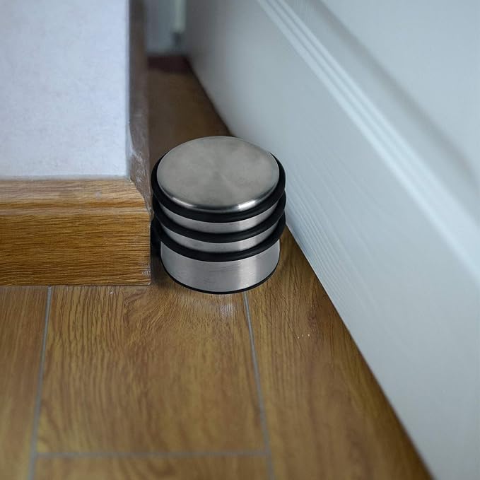 KINJOEK 3 PCS Heavy Weight Door Stopper, No DrillStainless Steel Door Stop - Image 7