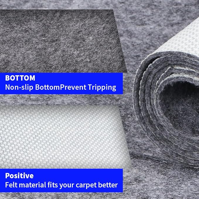 Waterproof Non-Slip 1/4” Extra Thick 9x12 ft Rug Pad - Image 5