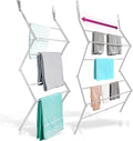 BLACK+DECKER Over The Door Expandable Telescopic Drying Rack, Clothes Organizer by BLACKDECKER