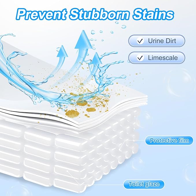 KIISIISO Toilet Bowl Cleaner Tablets 80 PACK, Automatic Bleach Toilet Tank - Image 2