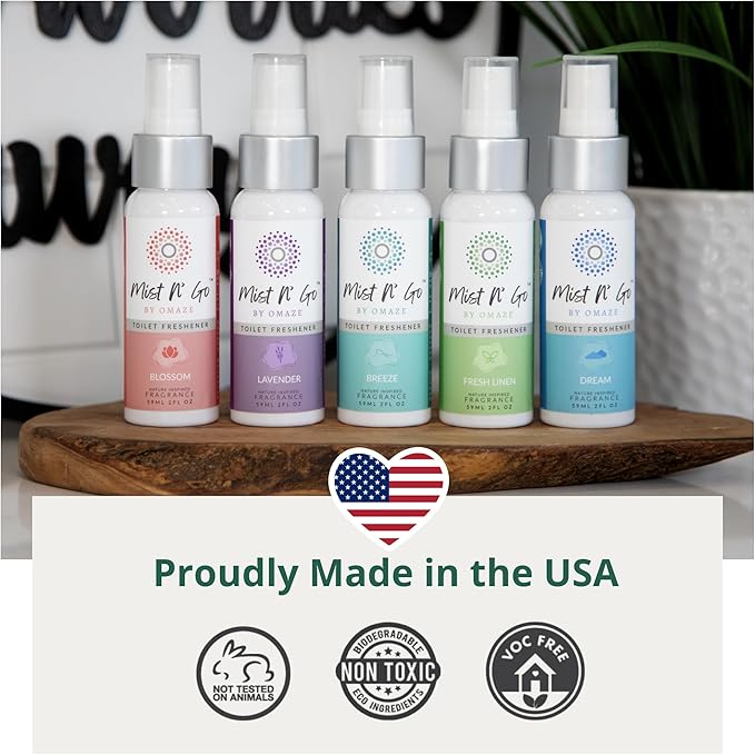 Mist N' Go by Omaze Travel Toilet Odor Eliminator - Image 6