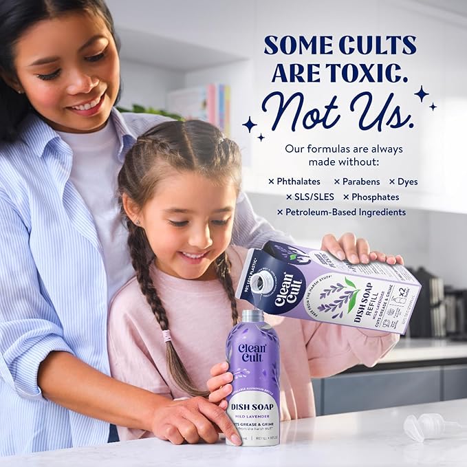 Cleancult Dish Soap Liquid Refills - Image 5