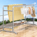 Clothes Drying Rack with Windproof Hooks, 63 inch Drying Rack Clothing Indoor by DeliveringAesthetics