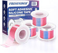 FRESINIDER Silicone Tape 1" x 1.5 Yard Pink 4 Rolls by FRESINIDER