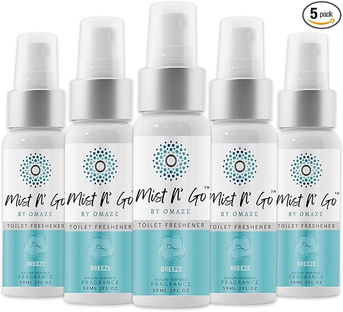 Mist N’ Go by Omaze Travel Bathroom Spray by MISTNGO