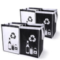 Recycle Waste Bag for Kitchen Home- Indoor Recycling Bins Trash Sorting by REFARICO
