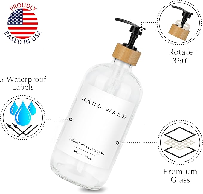 Emerson Soap Dispenser, Dish Soap Dispenser - Image 3