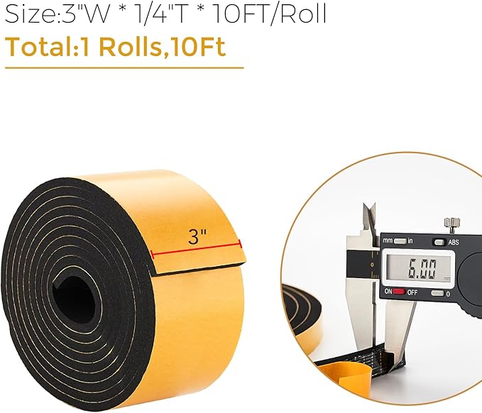 10 Feet Weather Stripping Door Seal, Window Insulation - Image 3
