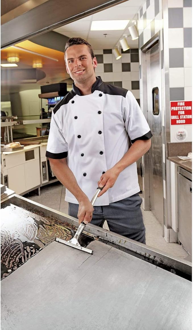 3M Scotch-Brite Griddle Cleaning, Quick Clean Heavy Duty Scour Pad, 4 in x 5.25 - Image 6
