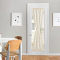 NICETOWN Beige Sidelight Door Curtain 72 Inches Long by NICETOWN