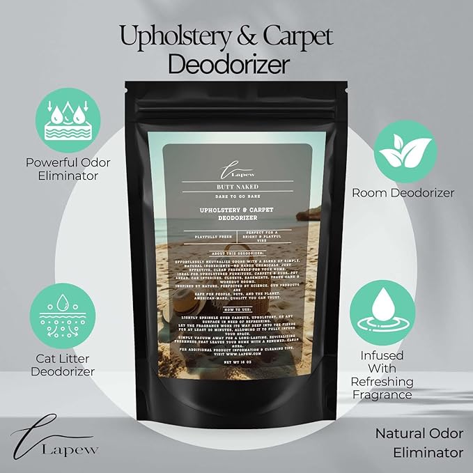 Butt Naked Carpet Freshener Powder: Powerful Odor Eliminator - Image 4