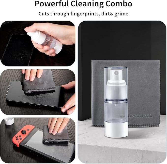 COLORCORAL Laptop Cleaning Kit Keyboard Cleaner Electronic Cleaning Product - Image 6