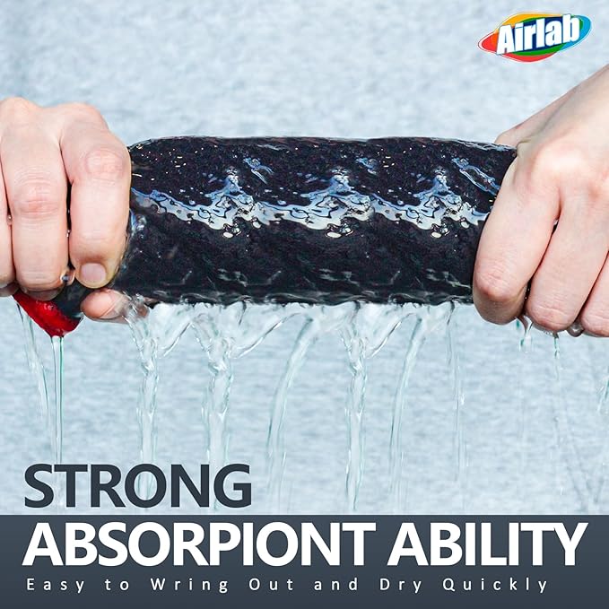 Airlab Microfiber Cleaning Cloth Waffle Weave Dust Rags - Image 4
