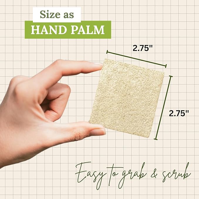 Natural Loofah Dish Sponge Multipurpose Dish Sponges - Image 4