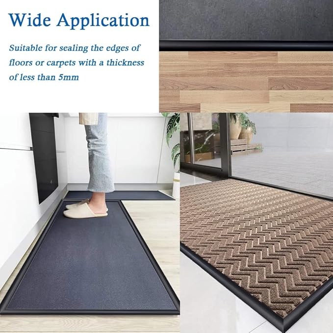 Floor Transition Strip Self Adhesive Carpet & Flooring Transitions Edging Trim - Image 5