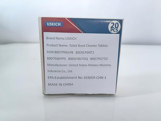 USKICH Toilet Bowl Cleaner 40 PACK, Household Automatic Toilet Bowl Cleaners - Image 7