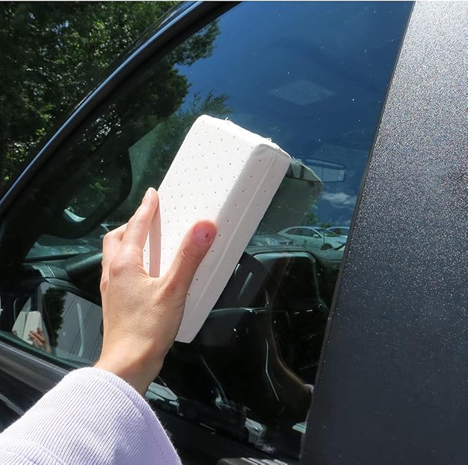 Evelots Car Windshield Cleaner Chamois, 2 Pack, Window Glass Defogger Sponge - Image 6