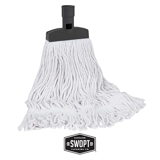 SWOPT Indoor Kit — Includes 18” Dust Mop, Cotton Mop, Angle Broom, 48” and 60” - Image 4