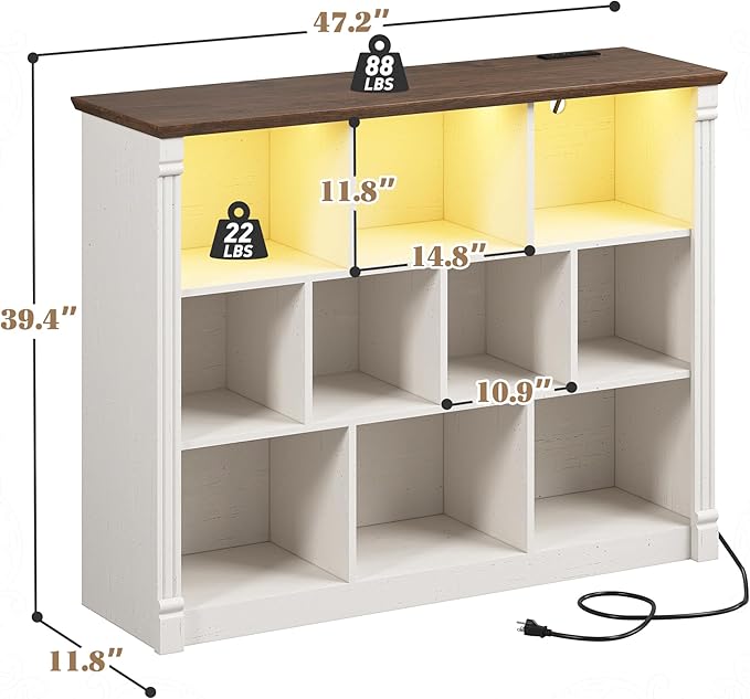 EnHomee 10 Cube Storage Organizer - Image 3