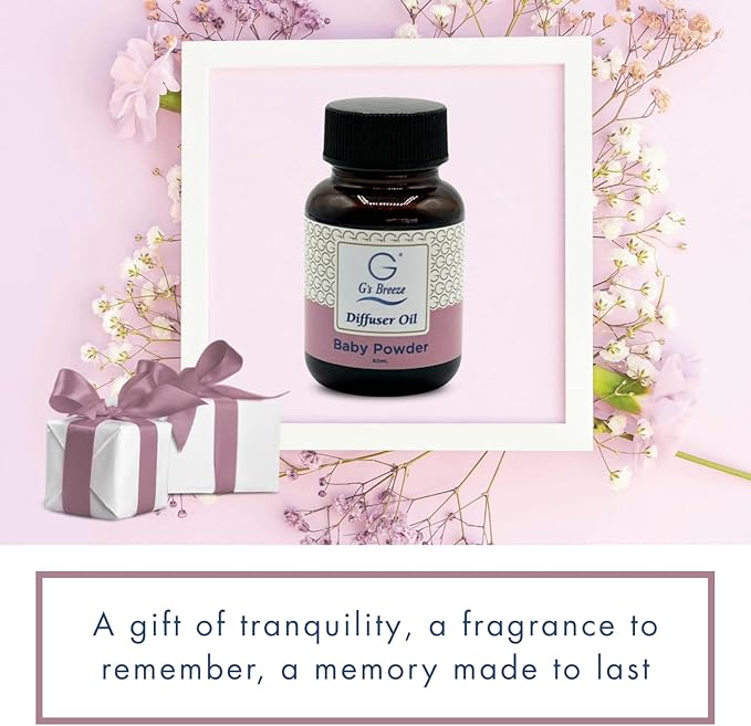 G's Breeze Baby Powder Diffuser Oil Refill - Image 9