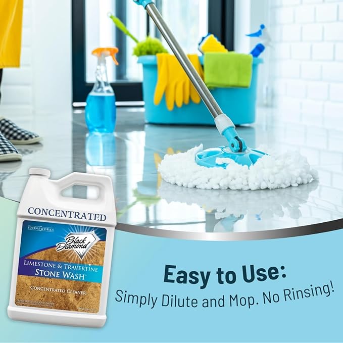 Black Diamond Stoneworks Limestone and Travertine Floor Cleaner: Natural Stone - Image 6