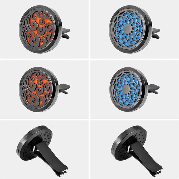 2 Pieces 316L Car Aromatherapy Oil Diffuser Air Freshener - Image 5