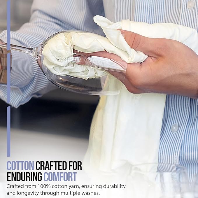 WHITEWRAP Flour Sack Towels| TeaTowel - Image 3