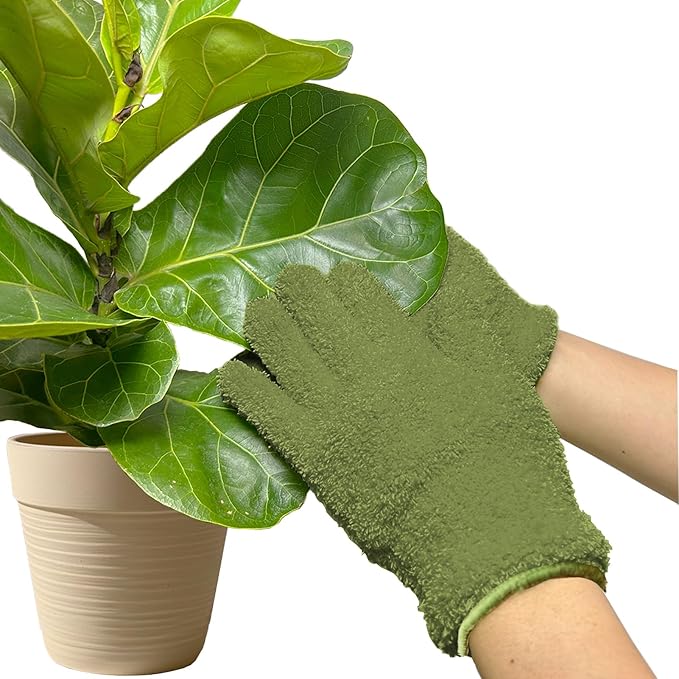 Microfiber Gloves For Plant Dusting by HejVulkan