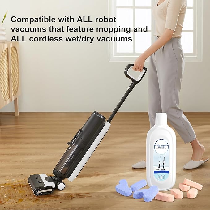10 Bottles Compatible with Tineco Cleaning Solution Pet 500ml Per Bottle - Image 8
