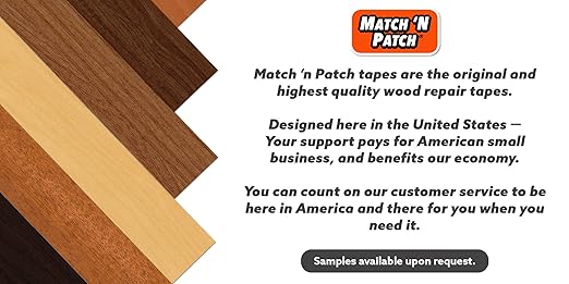MATCH 'N PATCH Realistic Wood Grain Repair Tape - Image 7