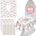 60 Pack Toilet Seat Covers Disposable, Extra Large Waterproof Toilet Cover by Unknown