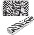 Zebra Print Ironing Mat Portable Iron Pad Magnetic Cover and Padding by Unknown