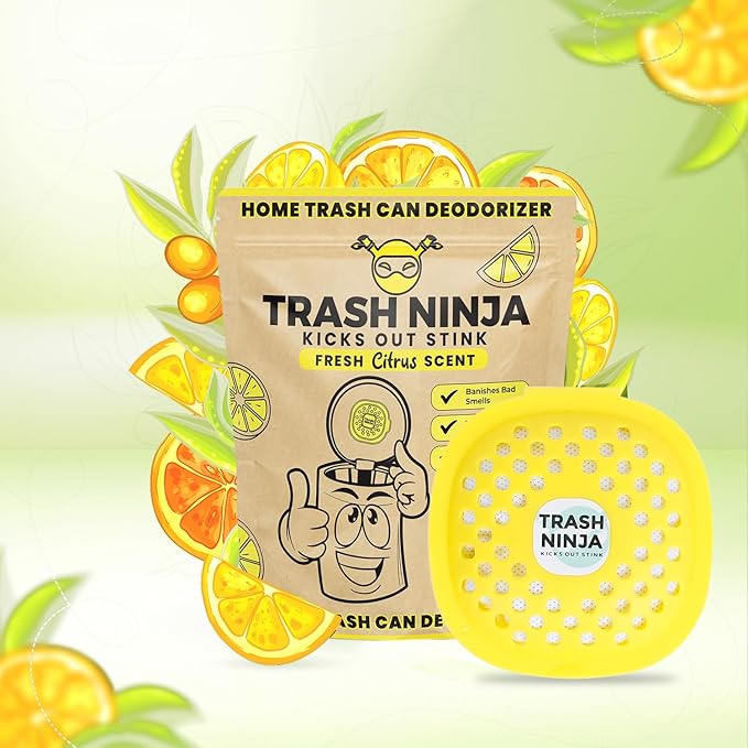 Trash Ninja Trash Odor Eliminator – Long-Lasting Citrus Scent Deodorizer - Image 9
