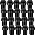 Chumia 30 Pcs Door Stopper Mounted Floor Stops Stainless Steel Cylindrical by Chumia
