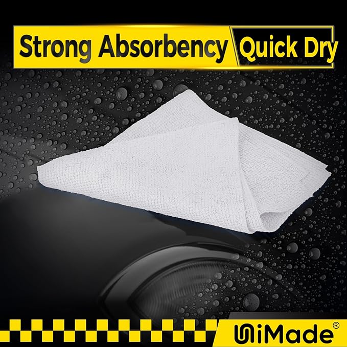 Shop Towels, 240 Pack Commercial Grade Work Rags Microfiber Towel - Image 5