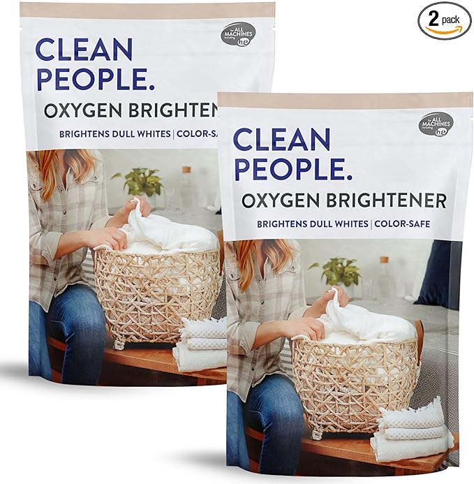 The Clean People Oxygen Brightener Stain Remover | Bleach Alternative, Simple by CleanPeople