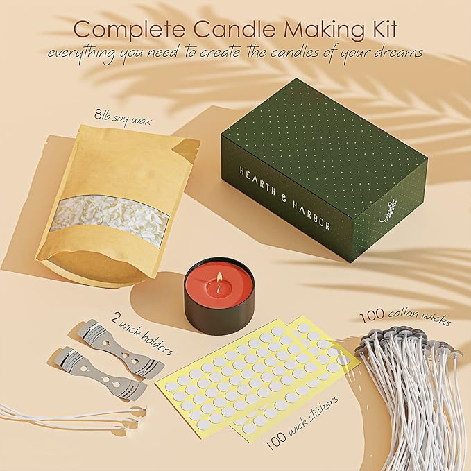 Hearth & Harbor Soy Candle Wax for Candle Making - Image 2