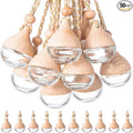 BBTO 50 Pcs Hanging Car Air Freshener Car Diffuser Bottles Empty Glass Perfume by BBTO