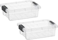Superio Clear Storage Boxes by Superio